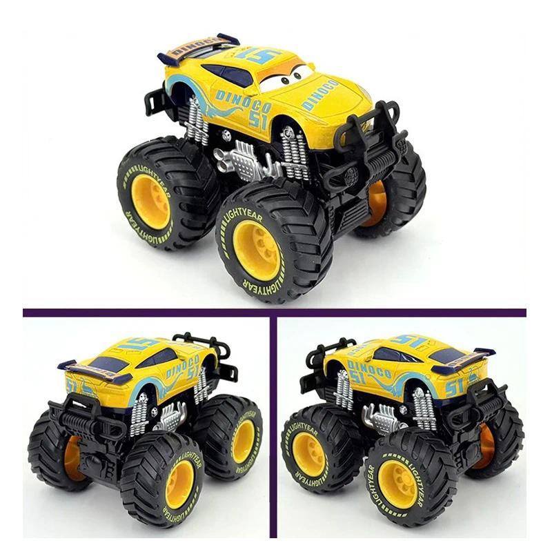 Bandai 2026 Pixar Cars 4 Dr. Damage Rambulance Racing Mr. Arvy Car Children's Toy Alloy Toy Model Ch