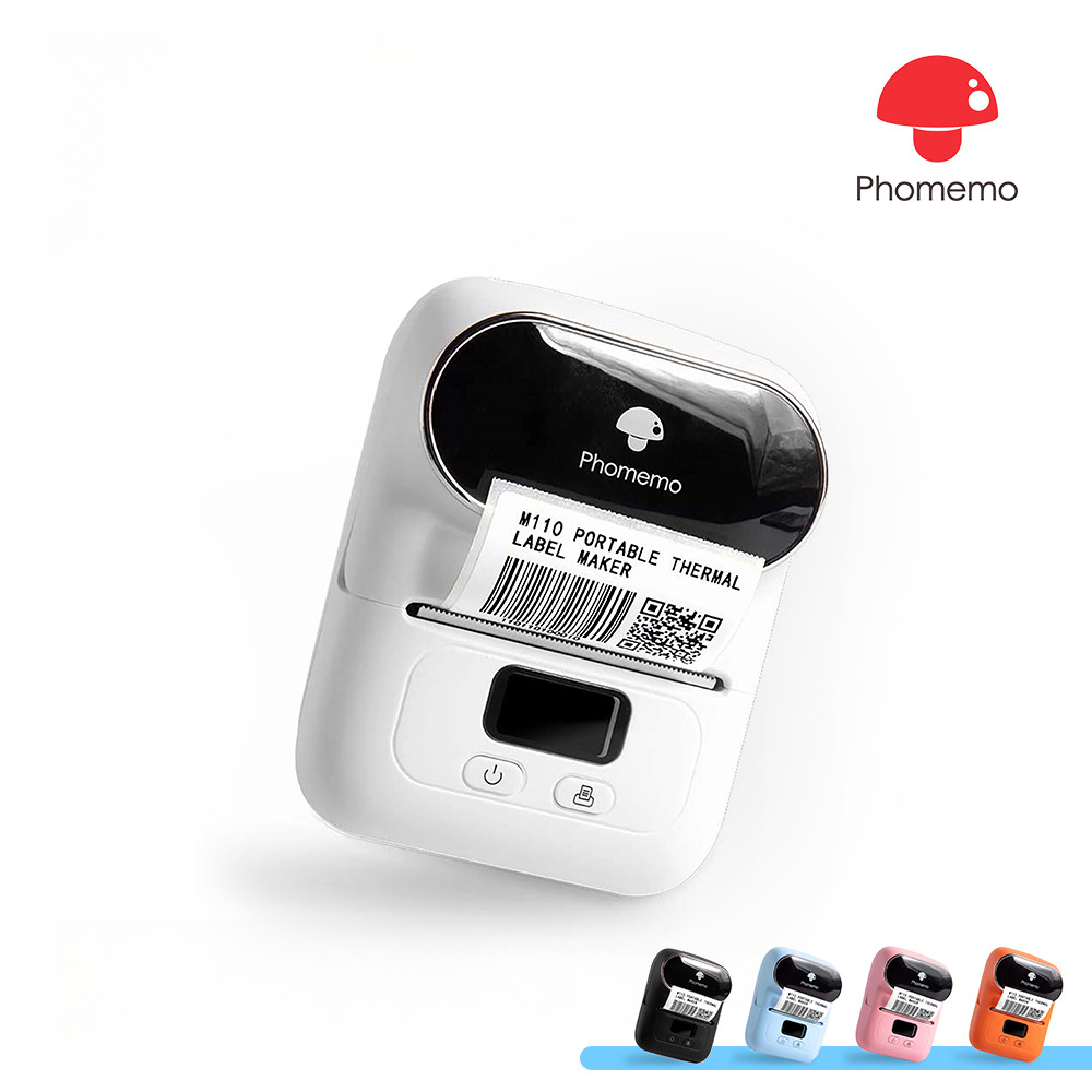 Phomemo M110 Portable Label Printer Mini Thermal SelfAdhesive Sticker Printer Mobile Pocket Tag Pric