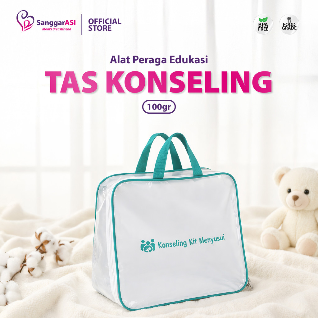 [Sanggar ASI] ALAT PERAGA TAS KONSELING ASI KIT/ TAS KONSELING KIT MENYUSUI