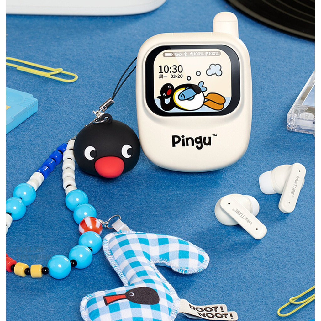 PINGU MARTUBE EARPHONE BLUETOOTH EARPHONE WITH TOUCHSCREEN NOISE CANCELLING