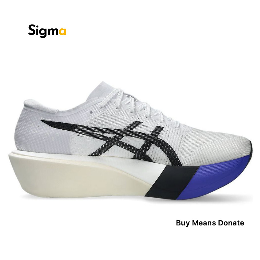 Sepatu Lari Asics Metaspeed Edge Tokyo White Cobalt Burst