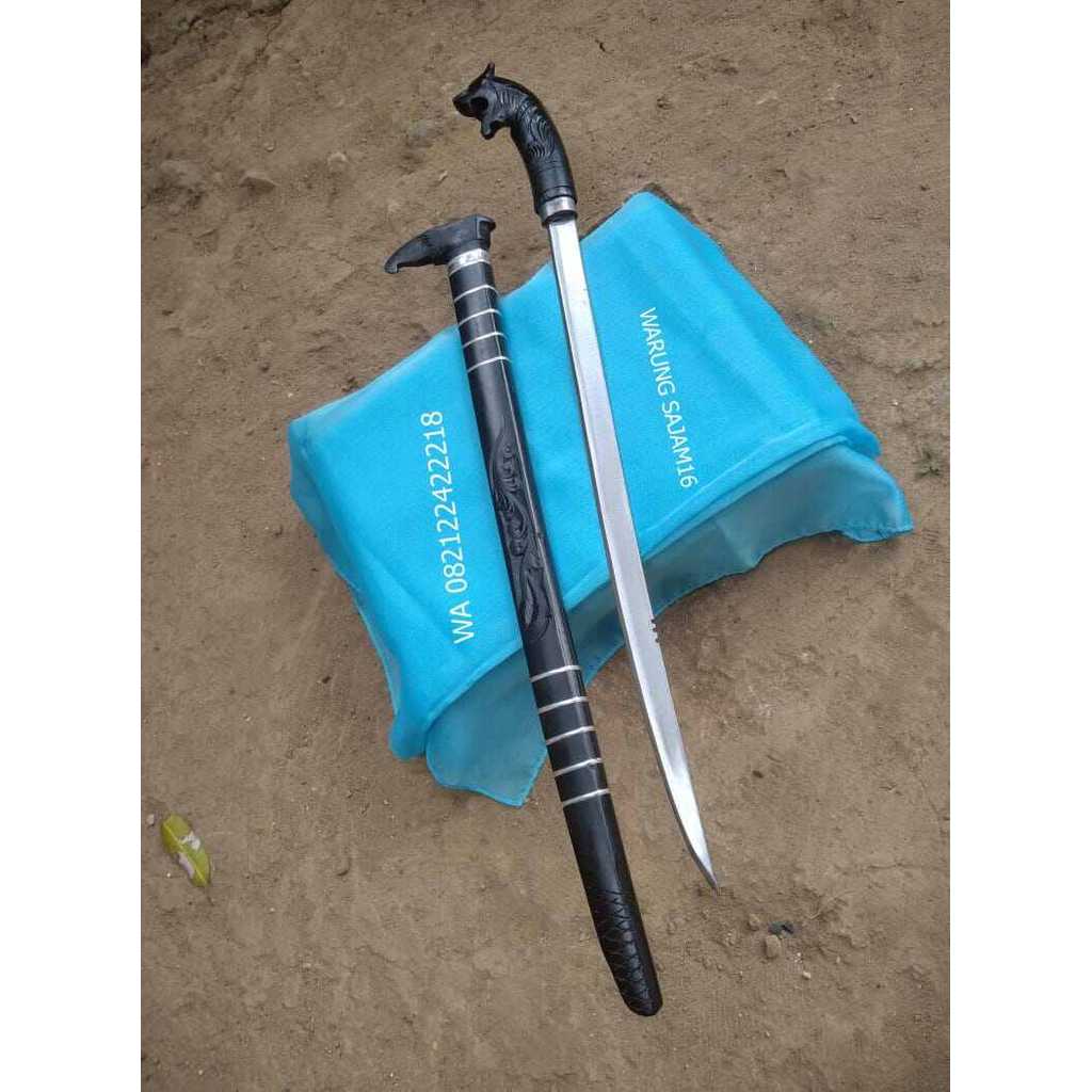 SukabumiKnives GOLOK PANJANG MACAN HITAM 70 CM ASLI BAJA STRIP