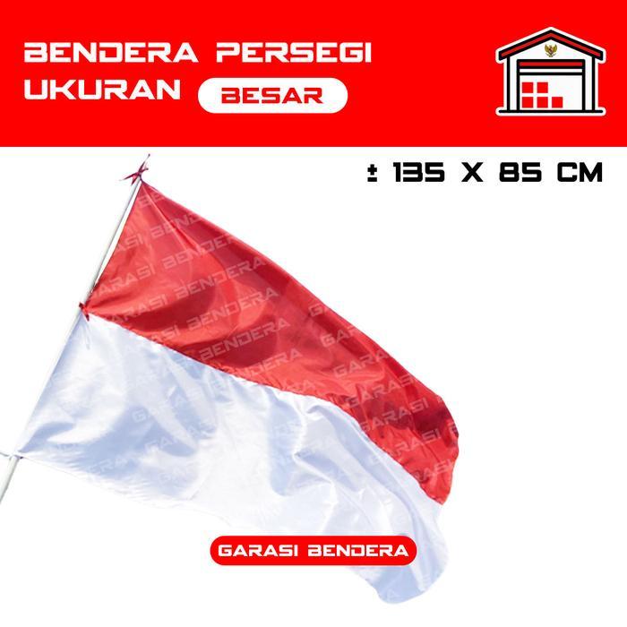PROMO Grosir Bendera Merah Putih Ukuran Besar Bendera Indonesia Premium - XL