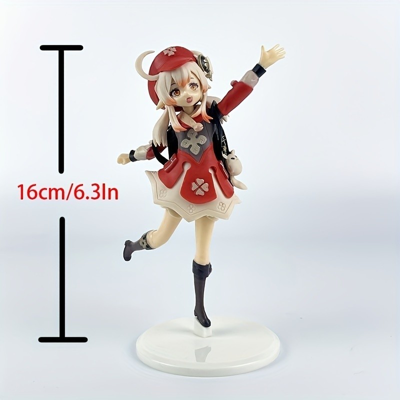 16cm Genshin Impact Klee Anime Figure Genshin Impact Paimon Action Figure Klee Figurine Collection M
