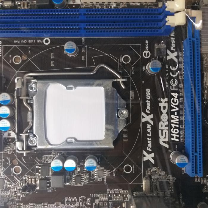 Motherboard Mainboard ASROCK H61 H61M VG4 Soket 1155