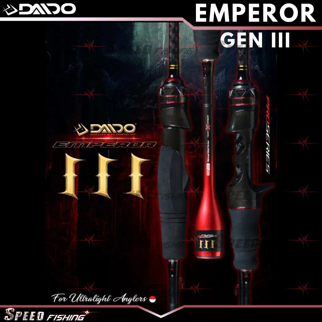 Joran Pancing Daido Emperor Gen III 662 702 Ultralight Spinning