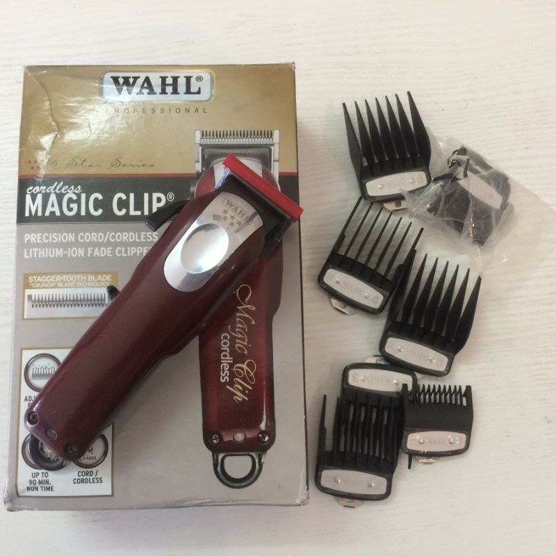 HAIR CLIPPER WAHL MAGIC CLIP MESIN ALAT CUKUR RAMBUT CORDLESS / CHARGE