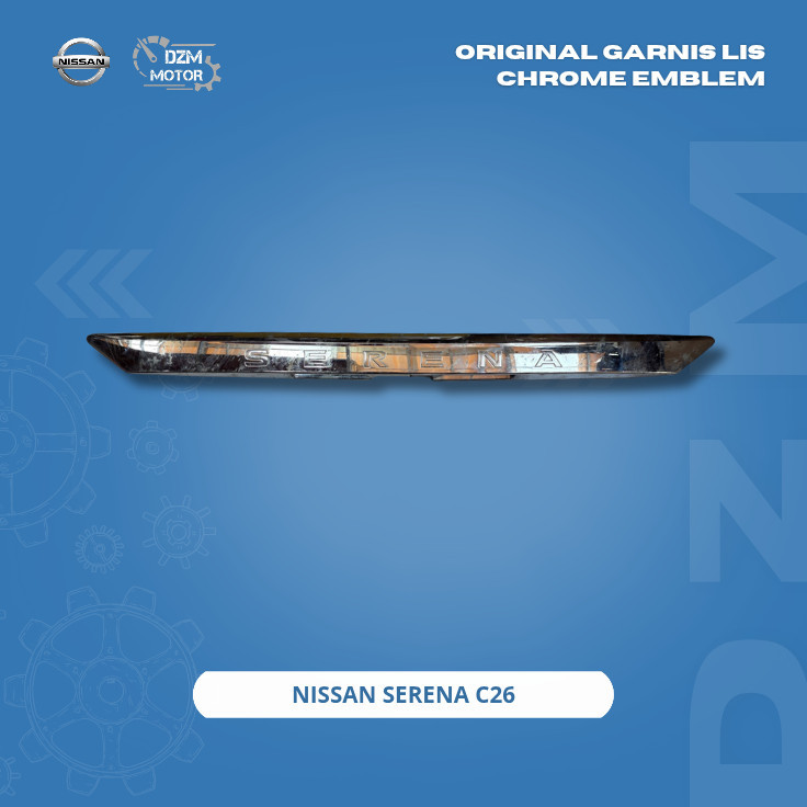 Original Garnis Lis Chrome Emblem Nissan Serena C26