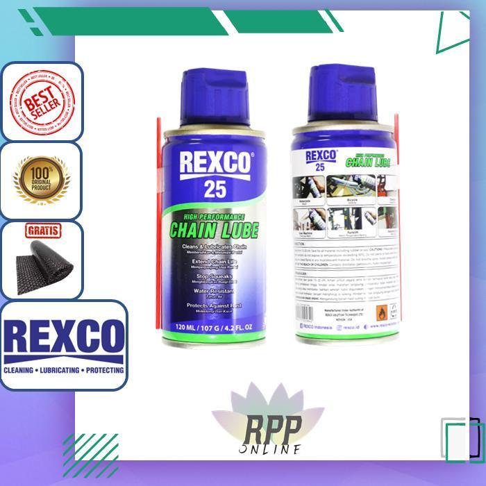 Rexco 25 Pelumas Rantai Chain Lube Rexco 25 120 ml