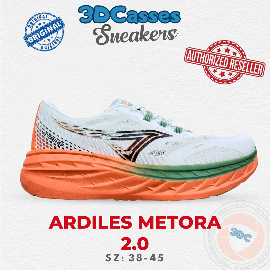 Ardiles Metora 2.0 - Sepatu Running/Olah Raga Pria Dewasa Ardiles Original