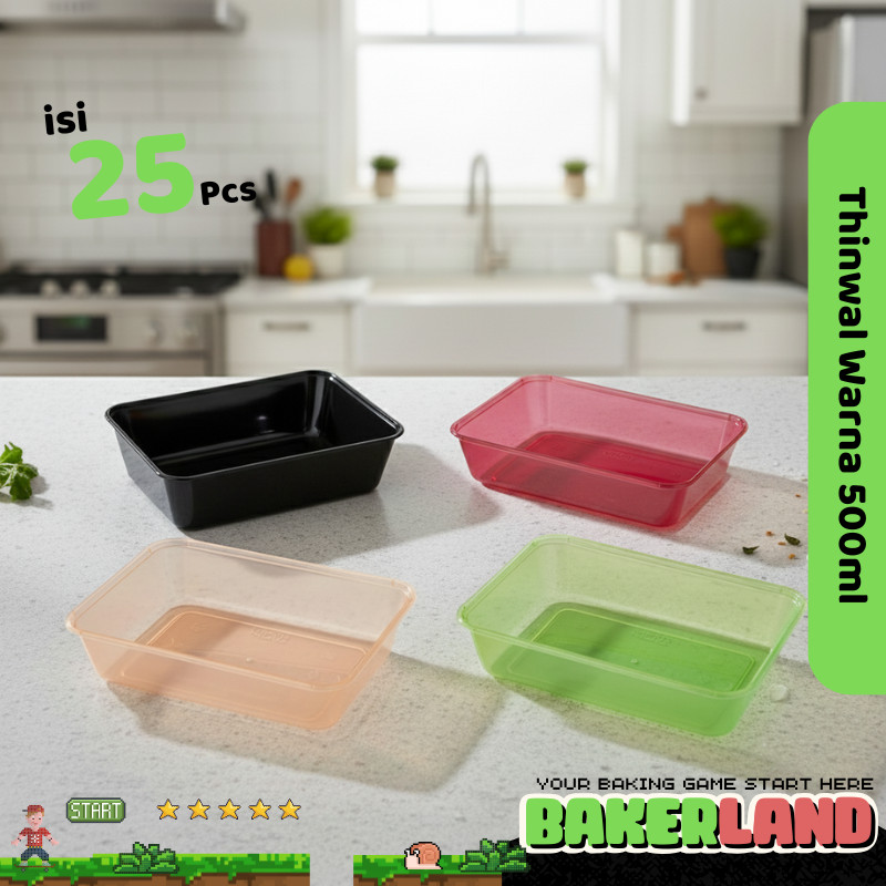 thinwall 500ml warna / thinwall 500ml / thinwall 500 / thinwall 500ml kotak