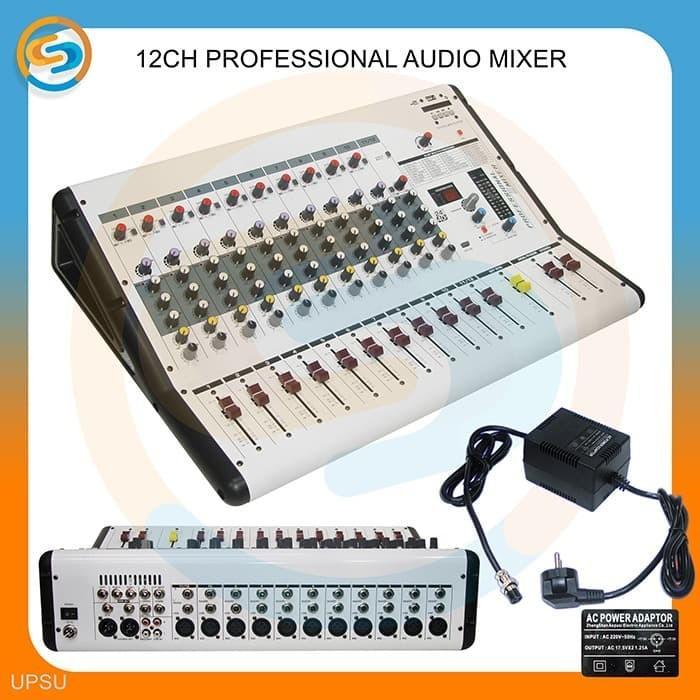 Professional Audio Mixer 12 Channel UPSU