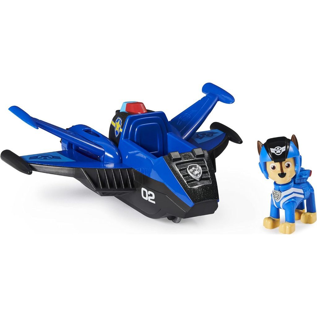 Paw Patrol, Jet to The Rescue Chase’s Deluxe Transforming Vehicle Toy