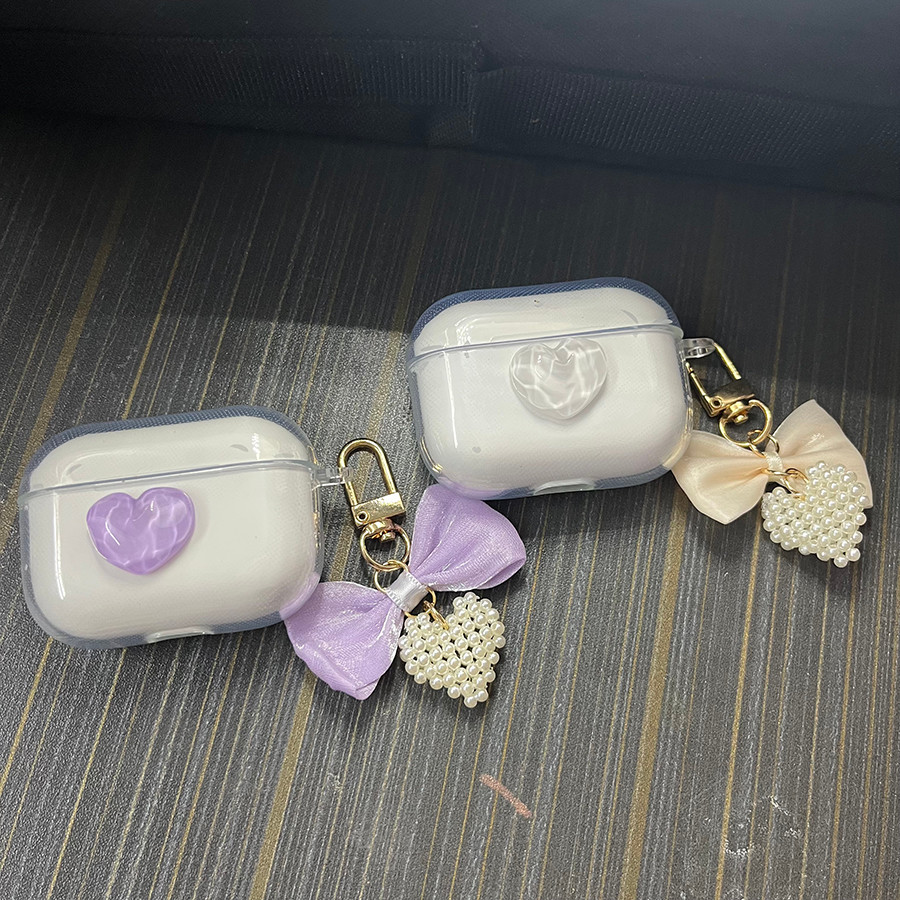 luxury clear love Case for Realme Buds T310 T300 T110 T100 T01 Case Silicone earphoneCover for Realm