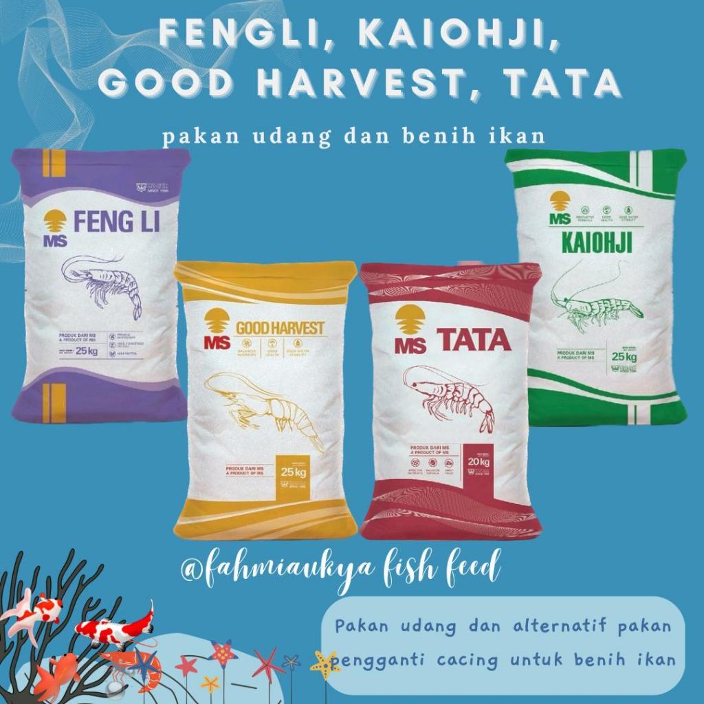 PAKAN IKAN MURAH (PAKET 1 KG) FENGLI  / Pakan Ikan Udang Lobster Pakan Ikan air tawar