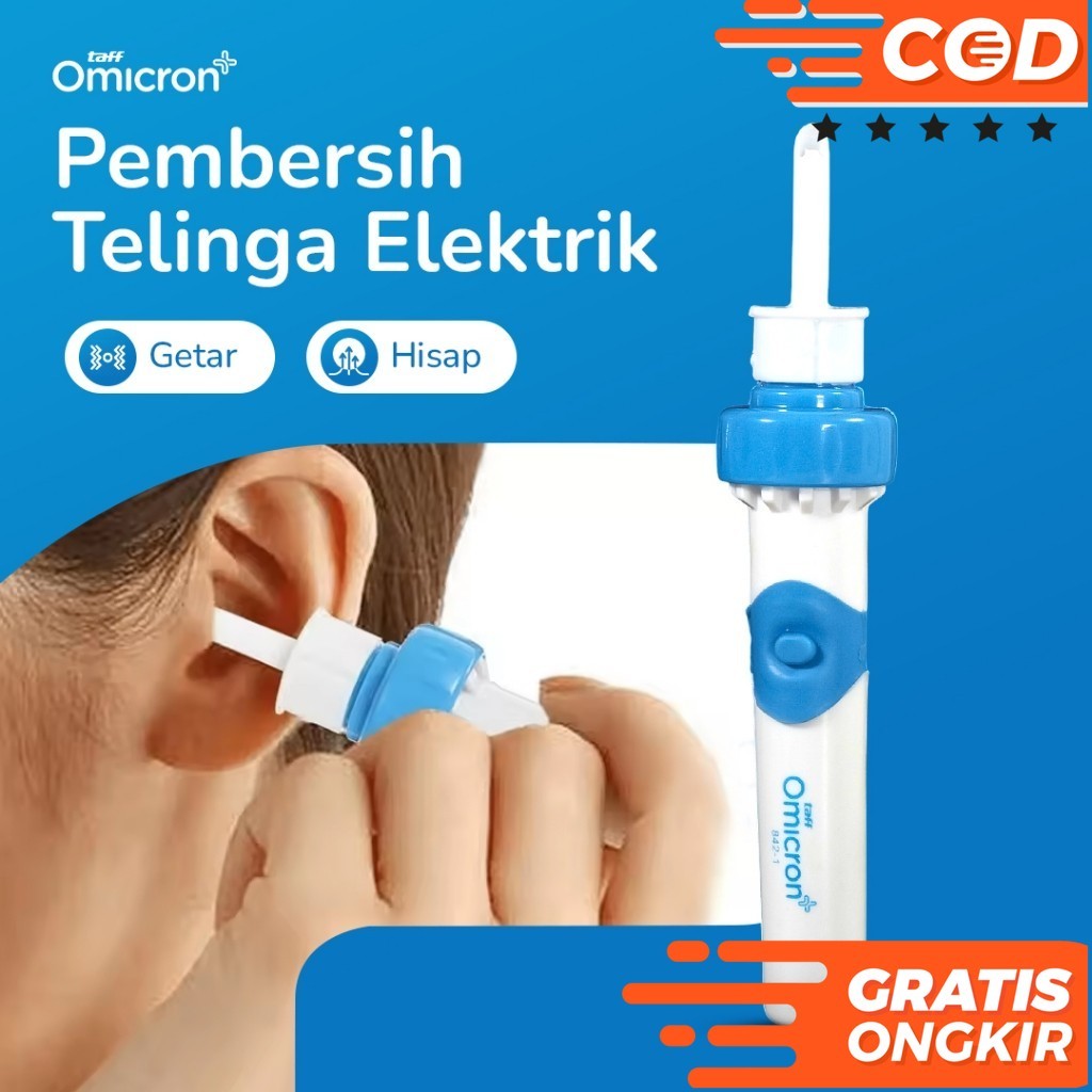 Alat Pembersih Telinga Elektrik / Vacum Cleaner Pembersih Telinga / Penyedot vacuum pembersih Kotora