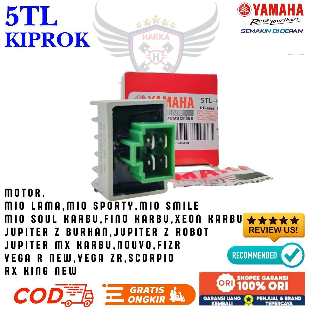 5TL ORIGINAL KIPROK YAMAHA MIO KARBU, KIPROK YAMAHA MIO SOUL KARBU, KIPROK YAMAHA MIO SMILE, KIPROK 