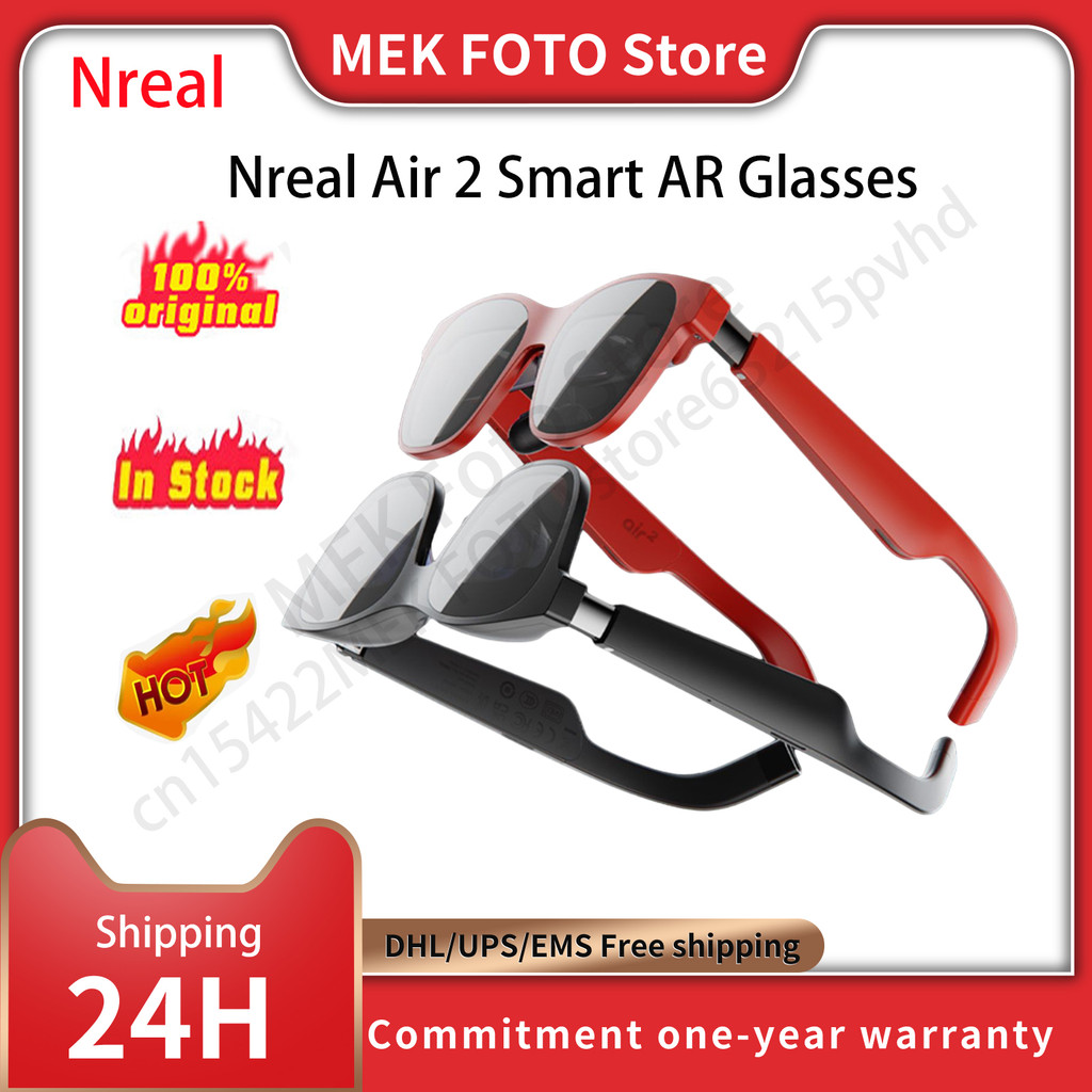 Original Nreal Air 2 pro AR Glasses XREAL Air 130 Ines Space Giant Screen Private Cinema Portable Vi