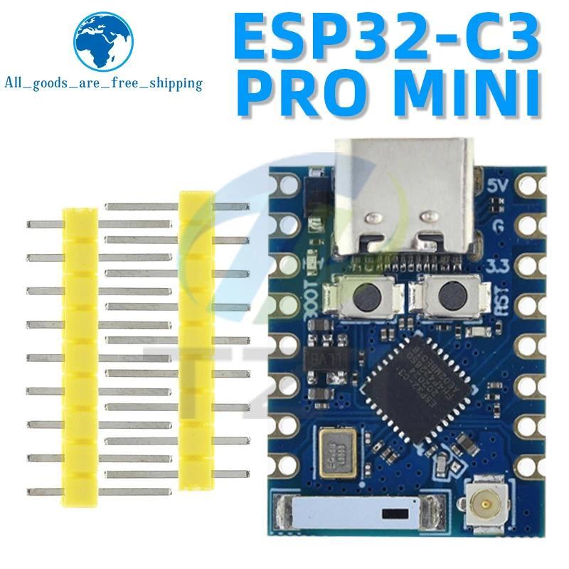 TZT ESP32-C3 Pro Mini Development Board WiFi Bluetooth Ultra-small Size ESP8266 ESP32 C3 ESP 32 For 