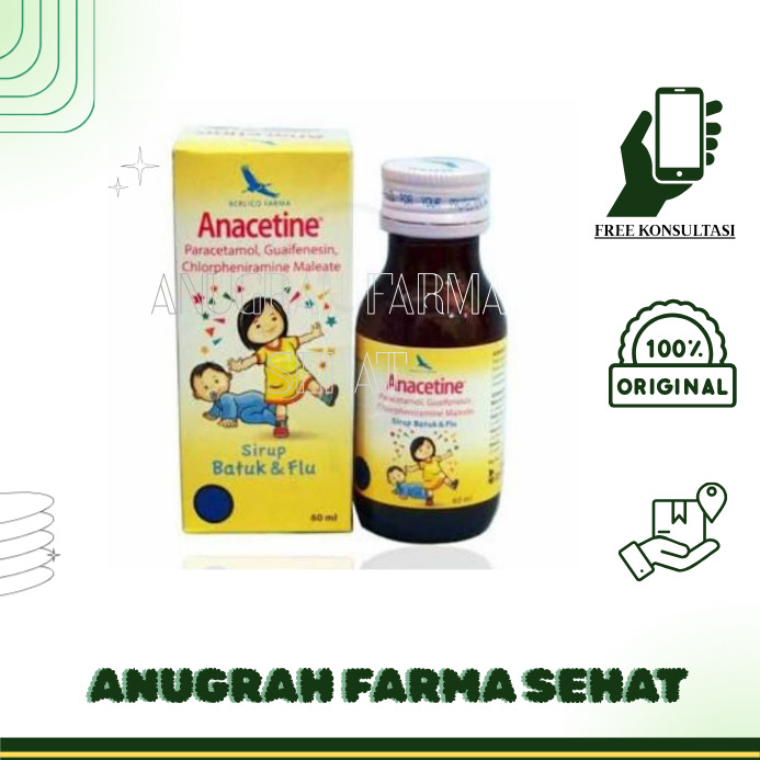 ANACETIN SYRUP 60 ML