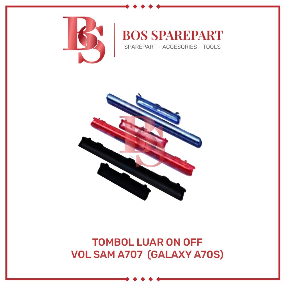 Bos Sparepart Jakarta - TOMBOL LUAR ON OFF+VOLUME  SAMSUNG A707  (GALAXY A70S)