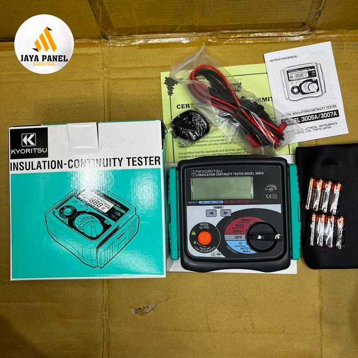 KYORITSU 3005A 3005 A Digital Insulation / Continuity Tester
