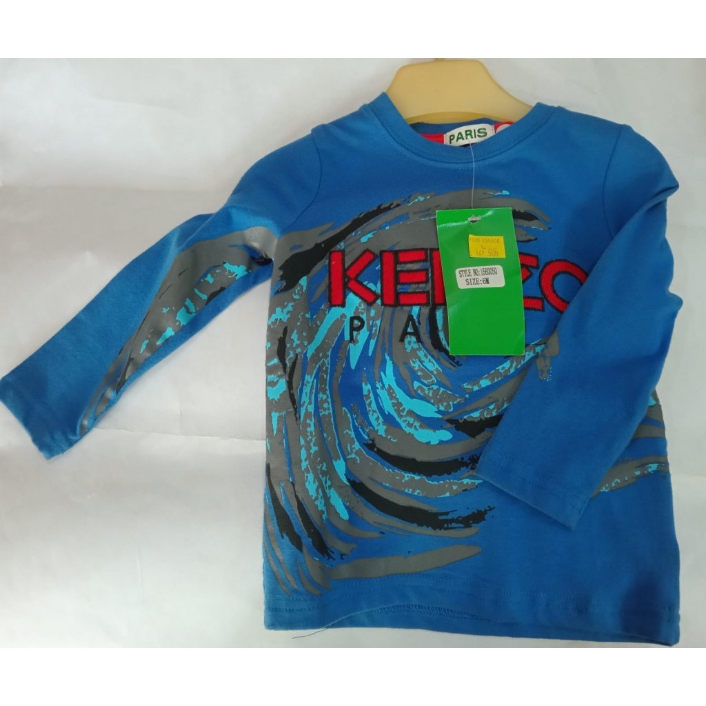 kaos lengan panjang kenzo kids