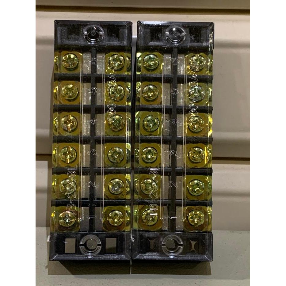 terminal block 6pole 25a