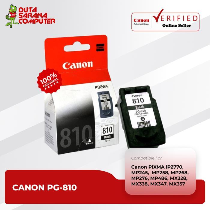 CATRIDGE / TINTA CANON PG810 ORI PG 810 PG-810 NEW ORIGINAL