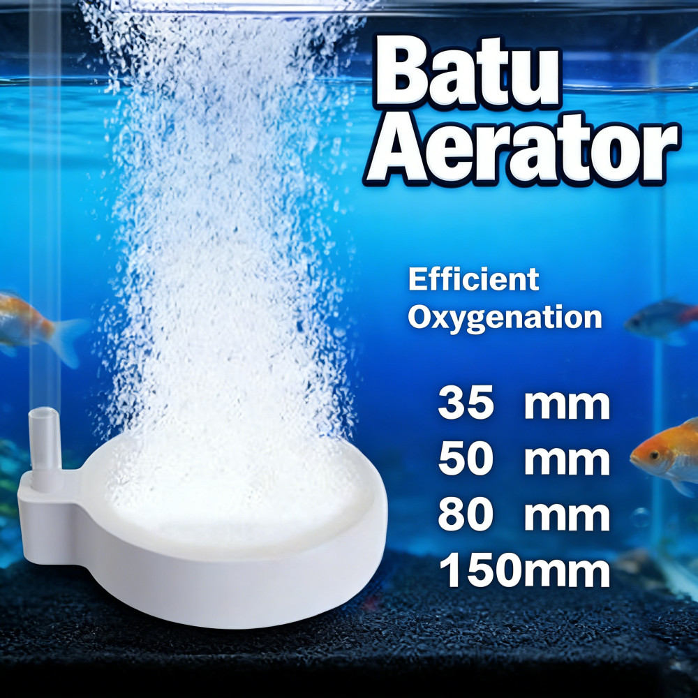 Aerator Bubble Fine Nano Gelembung Kolam Ikan Batu Micro Nano Oxygen