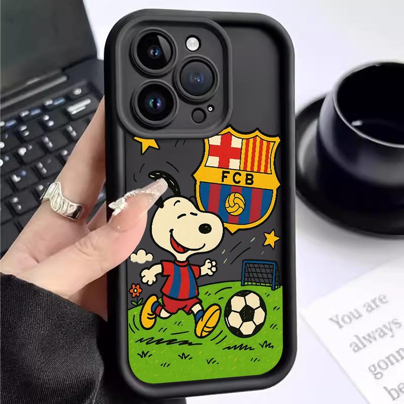 Softcase For Iphone Case 11 Pro Max 6 6S 7 Plus8 Plus 8 SE 2020 2022 X XS XR Unik Snoopy Soft Camera