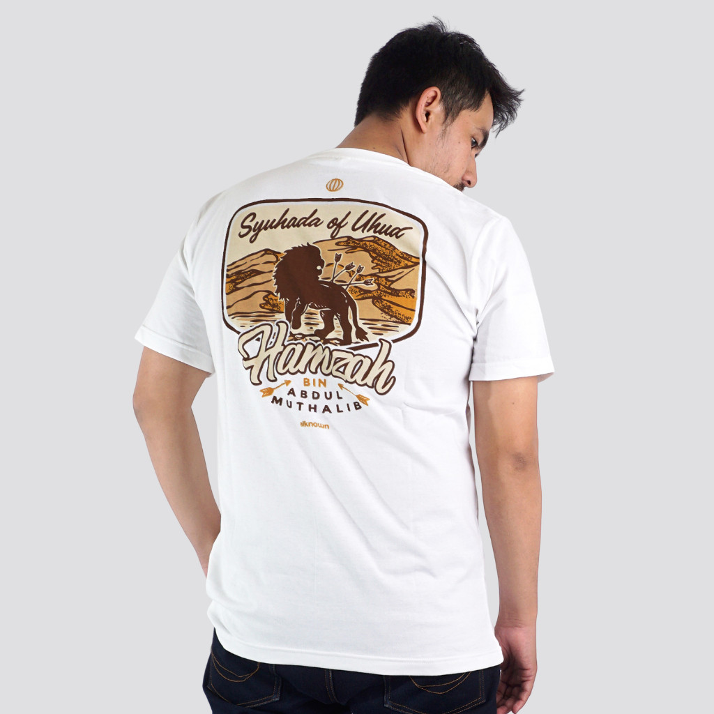 alknown Hamzah uhud - white series / Tshirt