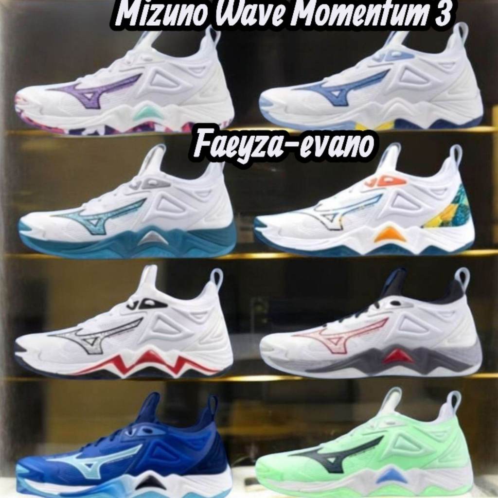 Promo diskon Sepatu Volly Mizuno Wave Momentum 3 Sepatu Lari Mizuno Wave Momentum 3 Sepatu Badminton