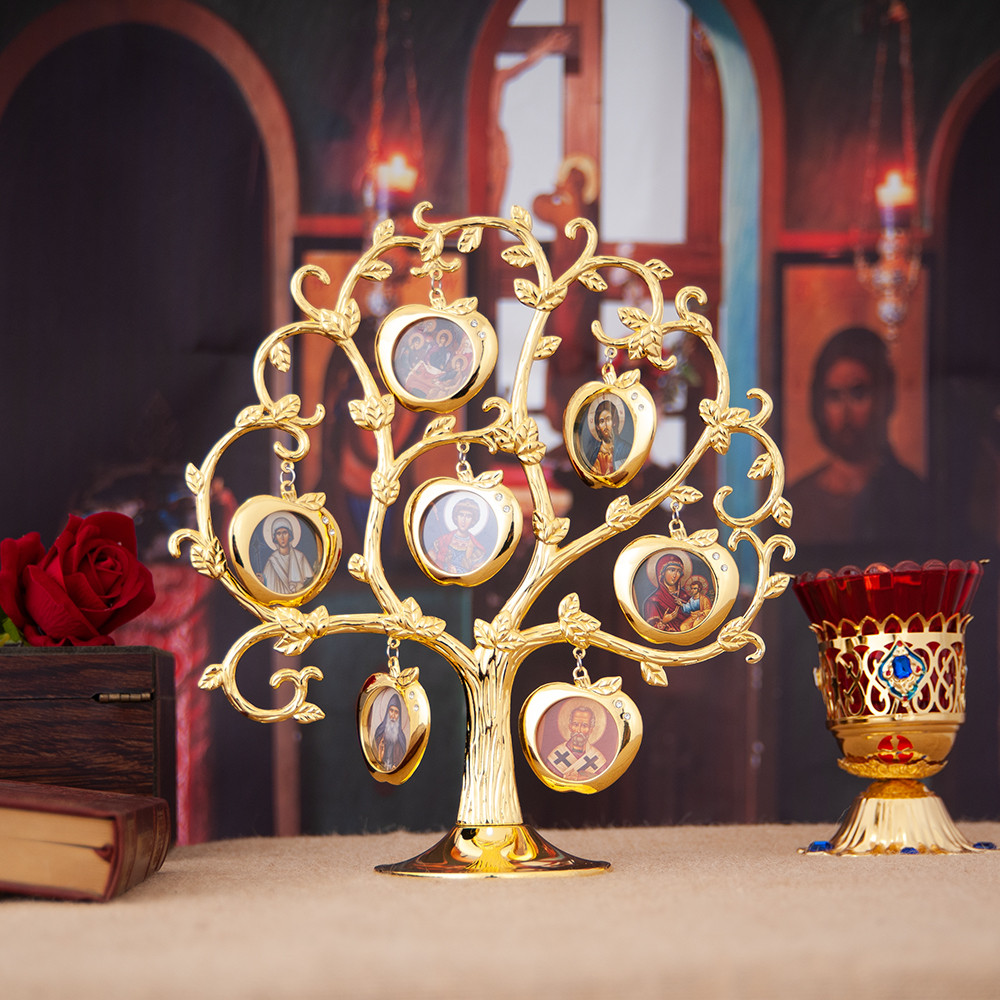 HT Orthodox Product Supplier Customizable Image rist The Tree of Life with Religion aracter Icon Pic