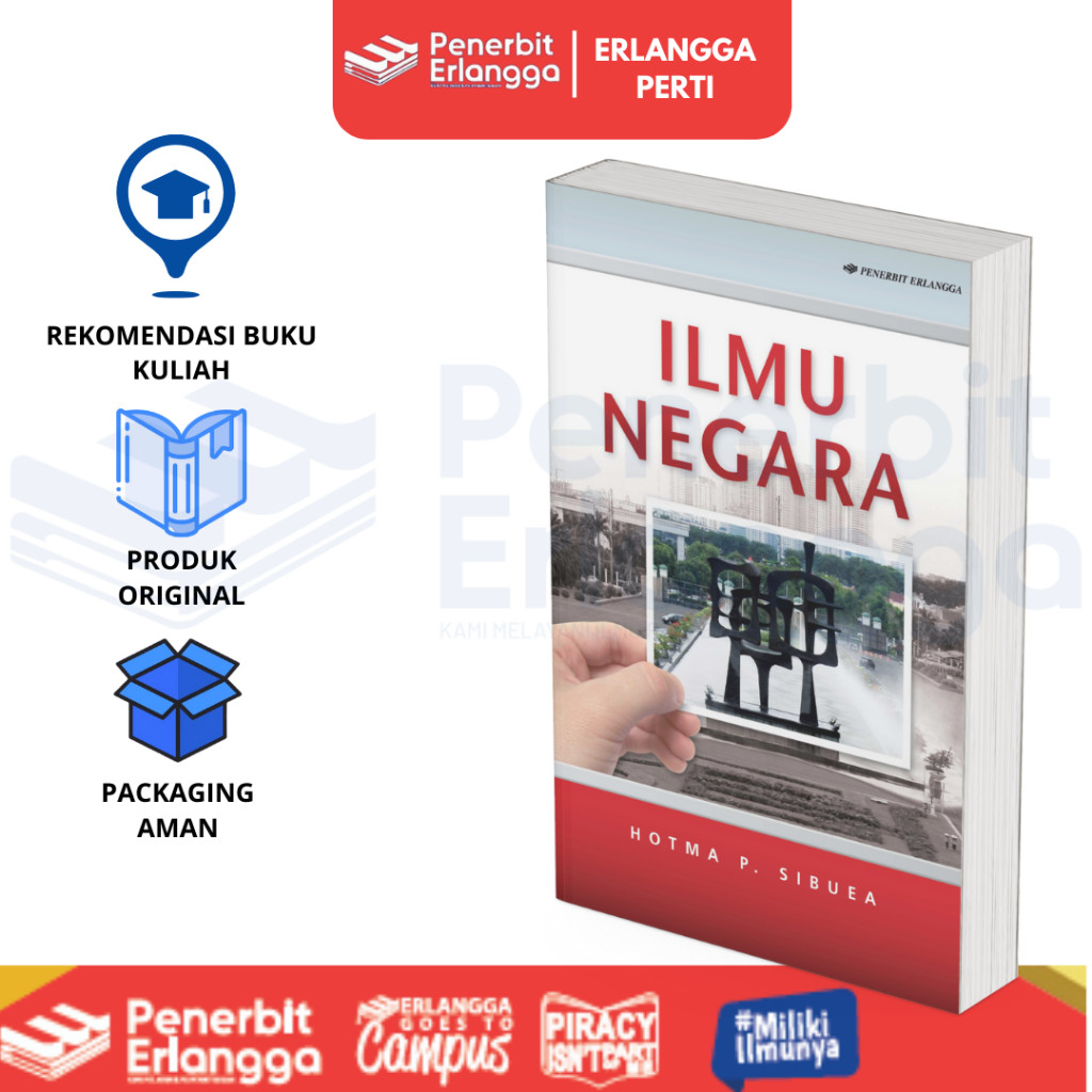 [Erlangga] Buku Referensi Mahasiswa: Ilmu Negara - Hotma P Sibuea
