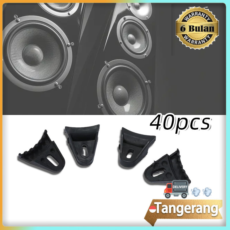 40pcs Pencepit Ram Speker / Klem Grill / Ram Tutup Grill Cover Speaker Plastik