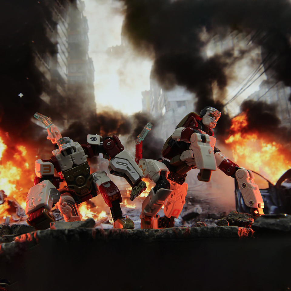 52TOYS Beastbox Soultornado&Shadowdance Deformation Toys Action Figure, Collectible Converting Toys,