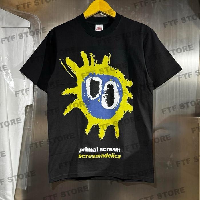 (COD) PRIMAL SCREAM - SCREAMADELICA TSHIRT BLACK - M