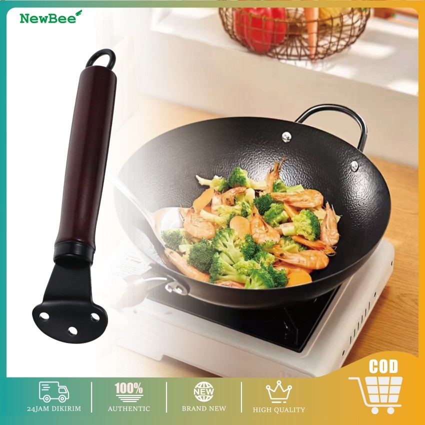 Gagang Panci Anti Panas Gagang Panci Lepas Pasang Gagang Panci Kayu Anti Lengket Gagang Wajan Anti P