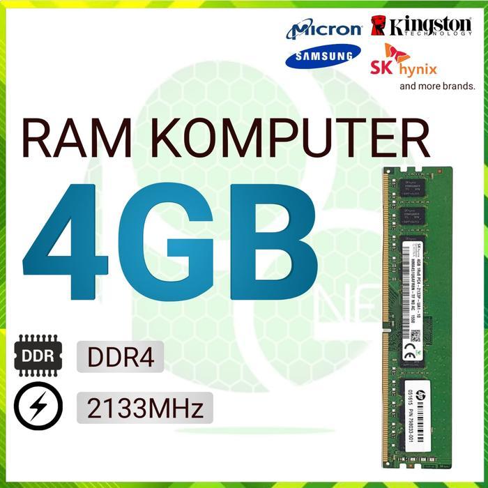 DDR4 4GB 2133MHz - LongDimm RAM PC - SK Hynix by Josscom