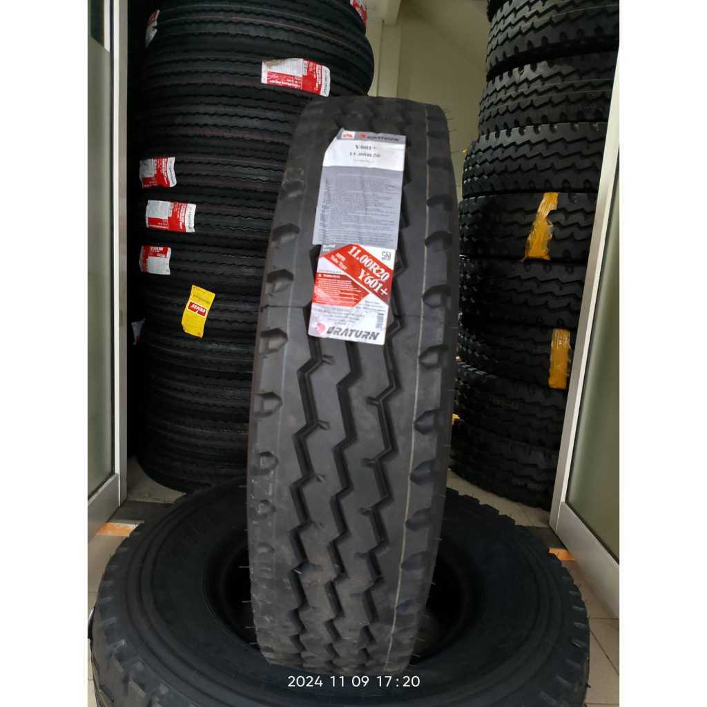 BAN KAWAT DURATURN 1100 R 20 SET , 18 PR KOMPLIT)