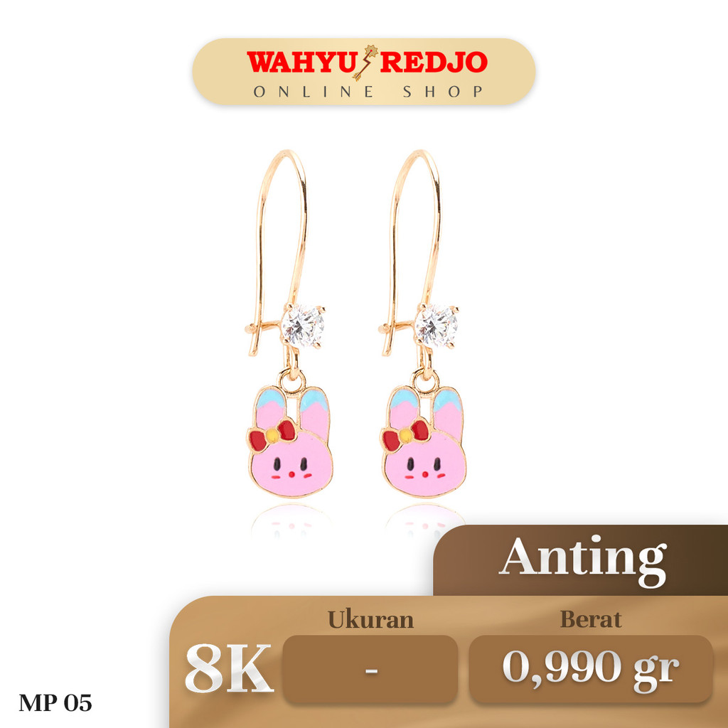 Anting-Anting Emas Anak 8K Wahyu Redjo AN-8K-30020001