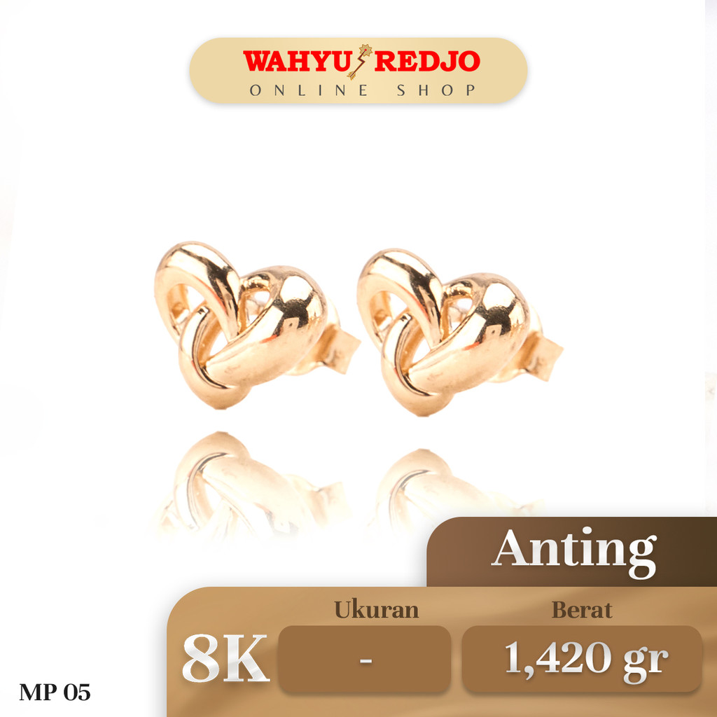 Anting-Anting Emas Tusuk 8K Wahyu Redjo AN-8K-30023658