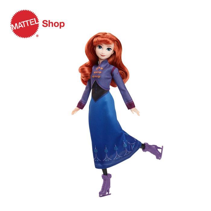 Disney Frozen Ice-Skating Anna Fashion Doll - Mainan Boneka Anak Perempuan