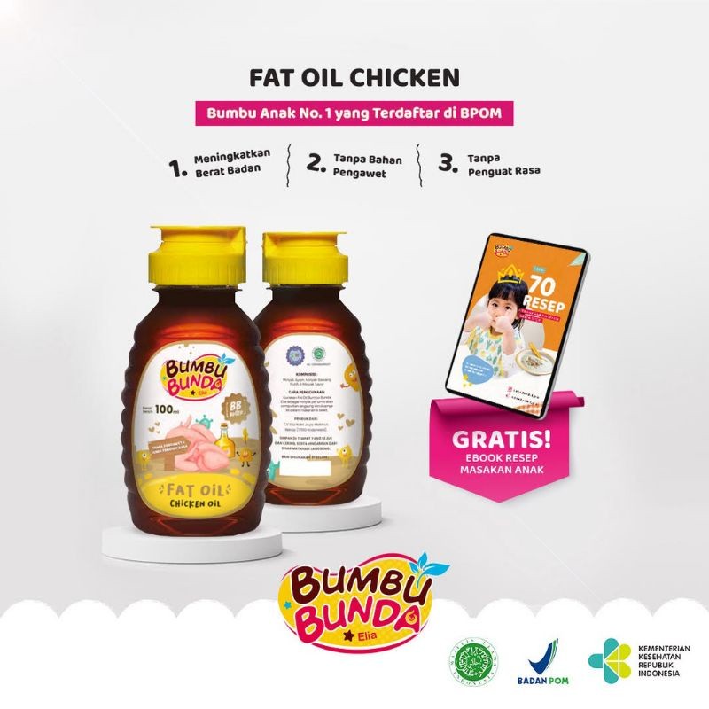 Bumbu Bunda Fat Oil | Chicken Fat Oil | Salmon Fat Oil | Wagyu Oil