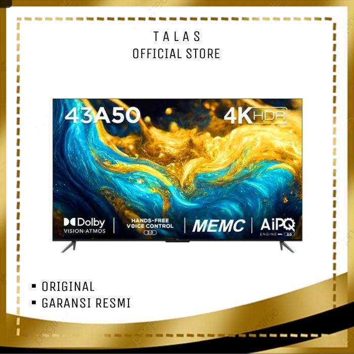 TCL 43A50 / 50A50 / 55A50 Android Google TV 4K 43 - 55 inch HDMI 2.1 - 43 inch