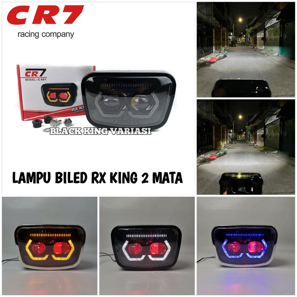 Lampu Biled Rx King Lampu Depan RX KING Headlamp Biled LED Rx King Reflektor Lampu Depan Rx King Ova