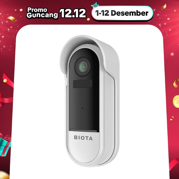 BIOTA Smart Home - Doorbell Wireless Bel Pintu Rumah Otomatis dengan Wifi Tanpa Kabel