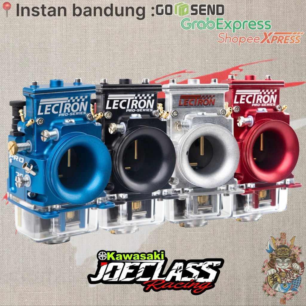 Smart Carburetor Lectron Pro Series 38mm KR150  Karbulator Karbu Carbu Lectron Billet Pro-Series Uku