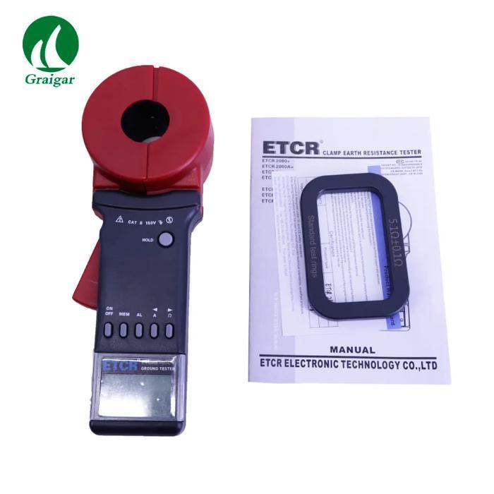 ETCR2100C+ Clamp earth resistance tester Digital Clamp Grounding tester meter ETCR 2100C+ Original